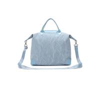 Borsa da viaggio ergonomica di grande capacità, resistente all'acqua, borsa a tracolla per palestra, sport e attività all'aperto, borse da viaggio leggere e adatte al volo, Blu, Bellezza di massa