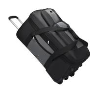 Borsa da viaggio espandibile multi-ruota in tessuto Oxford, grande bagaglio a mano per il weekend di ginnastica fuori porta(S,Grey)