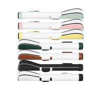 Borsa da viaggio for mazze da golf, borsa for carrello da golf, base stabile + pratiche tasche laterali, tracolla rimovibile, for campo pratica(White)