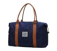 Borsa da viaggio grande capacità Uomo Bagaglio a mano Borsone da viaggio Borse da weekend Donna Borse da viaggio multifunzionali Malas De Viagem(Blue small)