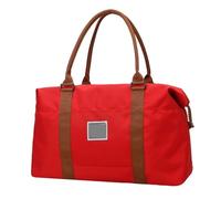 Borsa da viaggio grande capacità Uomo Bagaglio a mano Borsone da viaggio Borse da weekend Donna Borse da viaggio multifunzionali Malas De Viagem(Red small)