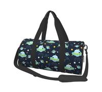 Borsa da viaggio grande uomo donna borsa sportiva UFO uomo borsa da viaggio pieghevole borsa da uomo donna con varie tasche con cerniera