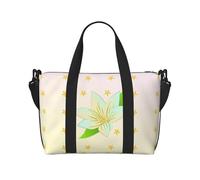Borsa da viaggio impermeabile con narcisi fioriti per palestra, sport, vacanze