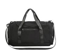 Borsa da viaggio impermeabile durante la notte fine settimana di trasporto borse rovinate per le donne ragazze sport borse da fitness borse regali viaggio zona viaggio Duffle, Nero , Mass Beauty