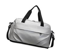 Borsa da viaggio impermeabile Durante la notte Weekend Bag Con Borse Deperite Per Le Donne Ragazze Sport Borse Borse Regali Sportive Borsa Sportiva, argento, Mass Beauty