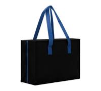 Borsa da Viaggio in Feltro per Giocattolo con Manico e Protezione Tramite Cerniere, Organizer Portatile Leggero e ad Accesso rapido, Nero