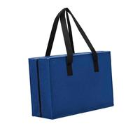 Borsa da Viaggio in Feltro per Giocattolo con Manico e Protezione Tramite Cerniere, Organizer Portatile Leggero e ad Accesso rapido, Blu Reale