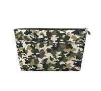 Borsa da viaggio in pelle mimetica Cold Tree con cerniera, borse per cosmetici da donna, piccola borsa per il trucco per borsa, borsa da viaggio portatile per cosmetici, borsa regalo per donne, ragazz