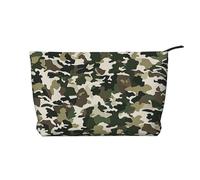 Borsa da viaggio in pelle mimetica Cold Tree con cerniera, borse per cosmetici da donna, piccola borsa per il trucco per borsa, borsa da viaggio portatile per cosmetici, borsa regalo per donne, ragazz