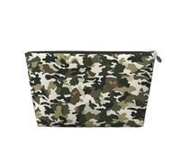 Borsa da viaggio in pelle mimetica Cold Tree con cerniera, borse per cosmetici da donna, piccola borsa per il trucco per borsa, borsa da viaggio portatile per cosmetici, borsa regalo per donne, ragazz