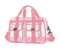 Borsa da viaggio in PVC resistente all'acqua per gli appassionati di fitness viaggiatori oversize design trasparente amichevole lacrima sport accessori organizer, A, Bellezza di massa