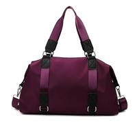 Borsa da viaggio in tessuto Oxford impermeabile con scomparti separati for oggetti asciutti e bagnati, grande capacità di 36-55 litri, adatta sia for uomo che for donna(Purple)