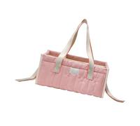 Borsa da viaggio in tessuto Oxford per mamme, organizer per pannolini con scomparti per i bisogni dei neonati e borsa fasciatoio compatta pieghevole per viaggi