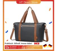 Borsa da viaggio Kono 46x30x20cm sotto il sedile borsa bagnata bagaglio a mano per borsa Weekend da donna e da uomo Black