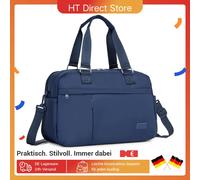 Borsa da viaggio KONO Borsa sportiva espandibile da DONNA e da uomo idrorepellente Scomparto bagnato asciutto Viaggio Weekender Palestra