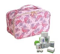 Borsa Da Viaggio Mahjong Custodia Da Viaggio Per La Conservazione Dei | Contenitore Per Tessere Mahjong Di Grande Capacità Per Vacanza, Serata Di Giochi, Feste, Dormitorio, Soggiorno E Casa