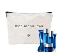 Borsa da viaggio - "Migliore sorella di tutti i tempi", borsa da viaggio portatile, organizer da viaggio, borsa per la da viaggio, borsa per l'igiene, borsa per cosmetici, organizer da viaggio