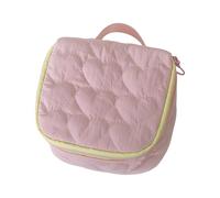 Borsa da viaggio moderna a tema cuore per cosmetici in poliestere organizer da viaggio per organizzare cosmetici e prodotti per la cura della pelle, B