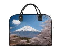 Borsa da viaggio multifunzionale, borsa da viaggio con stampa montagna all'inizio della primavera, borsa da viaggio borsa da viaggio borsa da viaggio borsa da viaggio borsa da viaggio borsa per il
