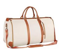 Borsa da viaggio multifunzionale impermeabile borsa da viaggio borsa per indumenti in pelle PU pieghevole portatile con cinghia regolabile, come da immagine., 35* 28* 7cm