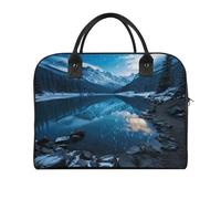 Borsa da viaggio multifunzionale, Moraine Lake in A Starry Winter Night Print Travel Tote Bag Borsa da viaggio Borsa a mano Borsa da viaggio Borsa da viaggio Borsa da viaggio Borsa da viaggio Borsa da