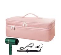 Borsa da viaggio - per asciugacapelli da 40 cm, organizer portatile per per capelli, custodia per spazzole ad aria calda di tutte le marche Borsa portaoggetti regolabile, custodia per