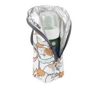 Borsa Da Viaggio Per Biberon | Borsa Per Il Raffreddatore Per Biberon Isolata | Borsa Per Biberon | Poute Di Trasportatore Impermeabile Portatile, Accessori Da Viaggio In Contenitori Per La Cura