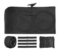 Borsa da viaggio per bicicletta, impermeabile, borsa per il trasporto di biciclette, con tracolla regolabile, copertura per scooter elettrico per auto, treno, viaggi aerei