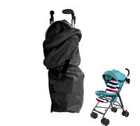 Borsa da Viaggio per Carrozzina, Borsa Passeggino Viaggio, Borsa da Viaggio per Passeggino Impermeabile, Borsa per Trasporto Passeggino, Borse da Trasporto per Passeggini, Sacca Porta Passeggino, Nero