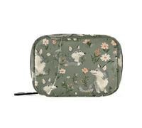 Borsa da viaggio per cartoni animati con scomparti staccabili, riutilizzabile, organizer per pillole, 3 volte al giorno per borsa