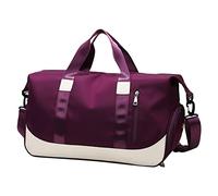 Borsa da viaggio per donna, borsa da viaggio, borsa sportiva, borsa da viaggio, borsa da donna, borsa da viaggio per donna, Colore: rosso, Taglia unica per tutti