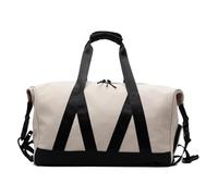 Borsa Da Viaggio Per Donna Borsa da viaggio semplice e leggera, tinta unita, for brevi distanze, for viaggi d'affari(White)