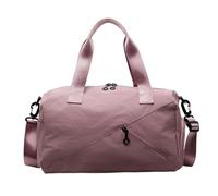 Borsa Da Viaggio Per Donna Borsa da yoga con separazione tra asciutto e bagnato, grande capacità, borsa da viaggio leggera for esterni da donna(Pink)