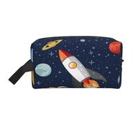 Borsa da viaggio per donna e uomo - Borse da toilette cosmetiche impermeabili, accessori per il lavaggio, organizer, Galaxy Space Planet