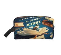 Borsa da viaggio per donna e uomo - Se sai leggere, borse da toilette impermeabili, accessori e organizer