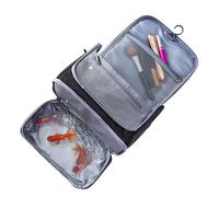 Borsa da viaggio per donne e uomini, impermeabile, borsa da trucco, borsa portatile con chiusura a cerniera, borsa per bagnetto e asciutto per la separazione del viaggio, organizer per riporre oggetti