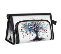 Borsa da viaggio per donne e uomini, motivo albero magico, borsa da bagno, borsa da doccia, organizzatore, colore L, organizzatore, colore, L, Organizer borsa