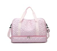 Borsa da viaggio per donne, fitness, allenamento notturno, con scomparto per scarpe, weekender, ospedale, viaggio, weekender, fitness, palestra, sport, per tutti i giorni, A, Bellezza di massa