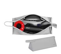 Borsa da viaggio per Dyson Airwrap, custodia per attrezzi per capelli, impermeabile, borsa organizer da viaggio, custodia da trasporto per piastra per capelli (grigio)