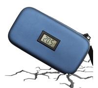 Borsa da viaggio per farmaci, organizer per diabetici, organizer per diabetici, sacchetto con display digitale LCD e monitoraggio della temperatura