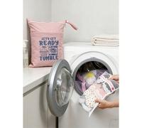 Borsa da viaggio per il bucato bagnato e asciutto, stampa "Let's Get Ready To Tumble", sacchetto impermeabile con separazione bagnato/asciutto, borsa portatile per conservare i vestiti sporchi per la 