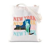 Borsa da viaggio per le vacanze di New York, borsa da viaggio con statua della libertà, souvenir regalo impero statale ragazza borsa da viaggio, U.ny Tote