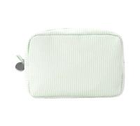 Borsa da viaggio per make-up - borsa portatile di grande capacità | Borsa estetica riutilizzabile - Casata da viaggio con cerniera | Magazzino cosmetico multiuso per donne in palestra Outd, verde