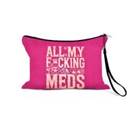 Borsa da viaggio per medicinali, medicinali, pillole, medicinali, portatile, con cinghia anti-perdita, Meds Bag2-2