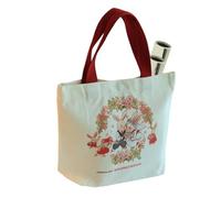 Borsa da viaggio per ragazze, borsa per la spesa, resistente, borsa per la spesa con coniglio, borsa per la spesa casual multiuso, portatile, lavabile, per il lavoro, 02, Se référer au descriptif