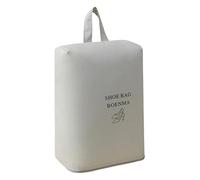 Borsa da viaggio per scarpe da ginnastica, con chiusura lampo, protezione per il tallone, borsa per la conservazione della barca, scomparto antipolvere, cubo leggero per l'organizzazione dei bagagli