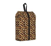 Borsa da viaggio per scarpe da viaggio con stampa di panini al formaggio Unisex Organizer Pouch Leggero Portatile Vacanza, 1 pezzo., One Size, Organizer per borse