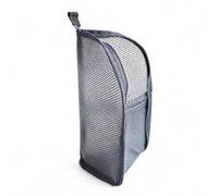 Borsa da viaggio per spazzolino da denti e articoli da toeletta, custodia impermeabile in rete EVA in nylon con cerniera, organizer multitasche per cosmetici, articoli da toeletta da viaggio, viaggi