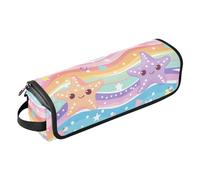 Borsa da viaggio per strumenti caldi per capelli, con cuscinetto resistente al calore, borsa da viaggio organizer per strumenti caldi, ferro arricciacapelli, volumizzatore, styler, stelle marine, onde