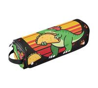 Borsa da viaggio per strumenti per capelli caldi con cuscinetto resistente al calore dinosauro divertente amante del cibo T-rex Strumenti di riscaldamento Borsa da viaggio Organizer per ferro